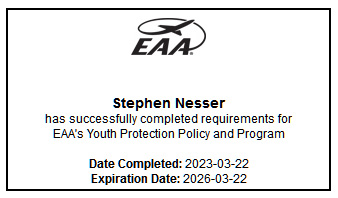 EAA Certificate